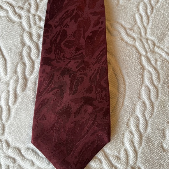 Elegant Burgundy‎ Tie Men’s - Picture 1 of 6